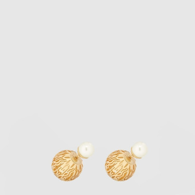 디올 여성 골드 이어링 - Dior Womens Gold Earring - acc3672x