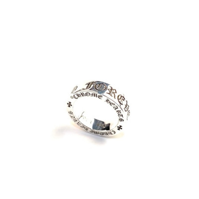 크롬하츠 남/녀 실버 반지 - Chrome Hearts Unisex Silver Ring - acc3687x