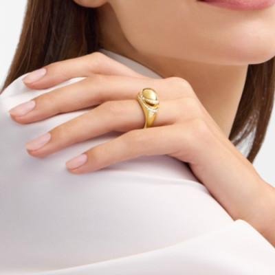 불가리 여성 골드 반지 - Bvlgari Womens Gold Ring - acc3717x