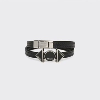 프라다 남성 이니셜 팔찌 - Prada Mens Initial Bangle - acc3720x