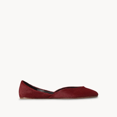 더 로우 여성 젬마 스웨이드 발레 슈즈 - The Row Womens Gemma Suede Ballet Shoes - ths3302x