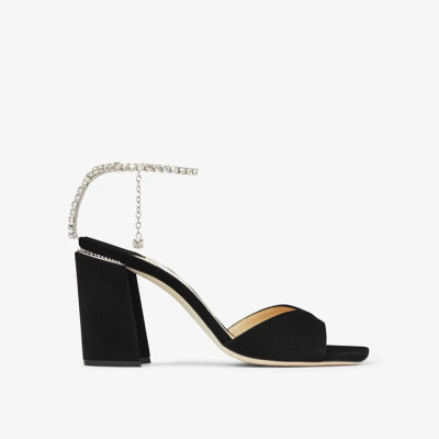 지미츄 여성 사에다 스웨이드 샌들 - Jimmy Choo Womens Saeda Suede Sandal - jis3337x