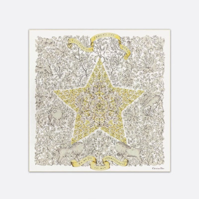 디올 여성 스타 스카프 - Dior Womens Star Scarf - acc3765x