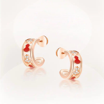 키린 여성 골드 귀걸이 - Qeelin Womens Gold Earring - acc3775x