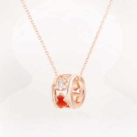키린 여성 골드 목걸이 - Qeelin Womens Gold Necklace - acc3776x