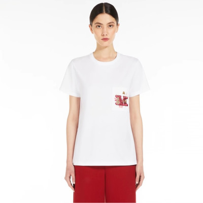 막스마라 여성 크루넥 반팔티 - Maxmara Womens Round Tshirt - mac5144x