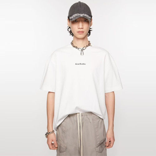 아크네 남/녀 라운드 반팔티 - Acne Unisex Round Tshirt - anc5167x