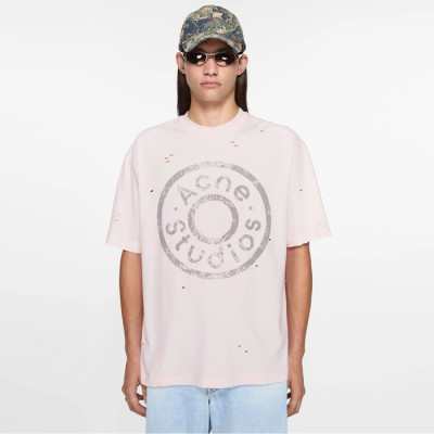 아크네 남/녀 라운드 반팔티 - Acne Unisex Round Tshirt - anc5171x