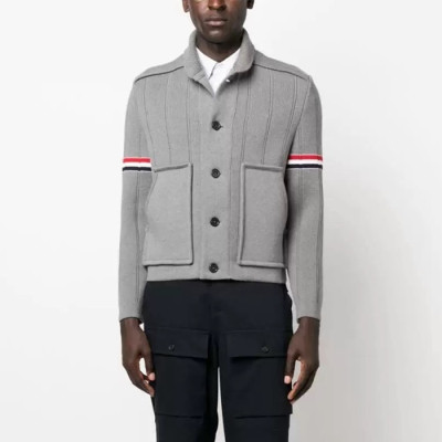 톰브라운 남성 폴로 가디건 - Thom Browne Mens Polo Cardigan - thc5181x