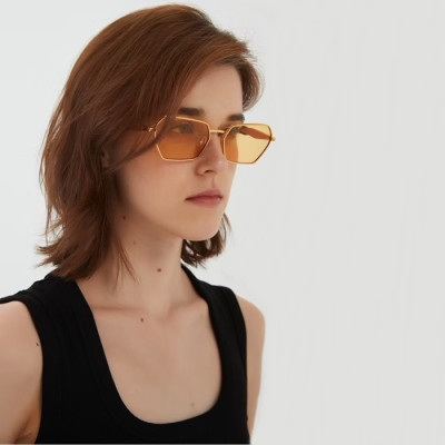 프라다 여성 프리미엄 메탈 프레임 선글라스 - Prada Womens Premium Metal Frame Sunglasses - acc3801x