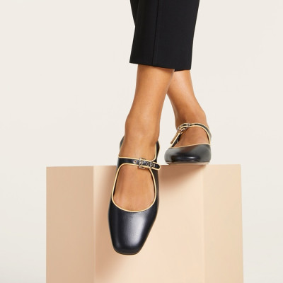 에르메스 여성 클레오 슬링백 - Hermes Womens Kleo Slingback - hes4007x