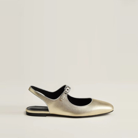 에르메스 여성 클레오 슬링백 - Hermes Womens Kleo Slingback - hes4010x