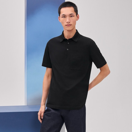 에르메스 남성 폴로 반팔티 - Hermes Mens Polo Tshirt - hec5219x