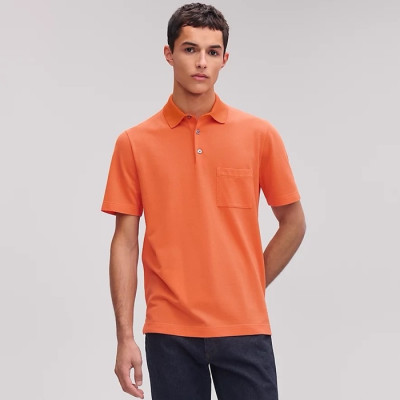 에르메스 남성 폴로 반팔티 - Hermes Mens Polo Tshirt - hec5220x