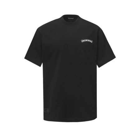 크롬하츠 남성 라운드 반팔티 - Chrom Hearts Mens Round Tshirt - chc5231x