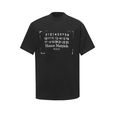 메종 마르지엘라 남성 라운드 반팔 티셔츠 - Maison Margiela Mens Round Tshirt - mac5234x