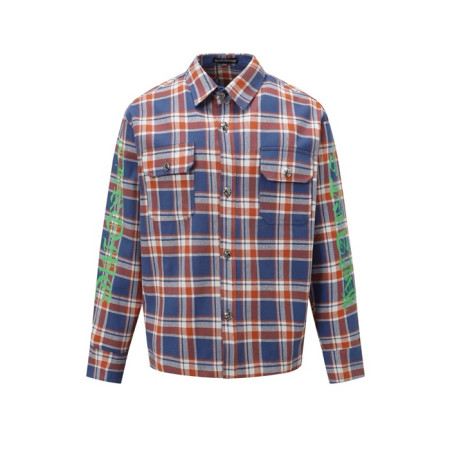 크롬하츠 남성 체크 셔츠 - Chrom hearts Mens Flanner Shirts - chc5236x