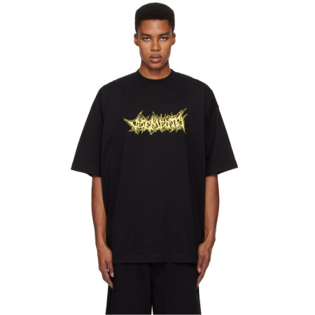 베트멍 남/녀 라운드 반팔 티셔츠 - Vetements Unisex Oversize Tshirt - vec5248x