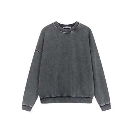 아크네 남/녀 크루넥 맨투맨 - Acne Unisex Round Tshirt - anc5253x