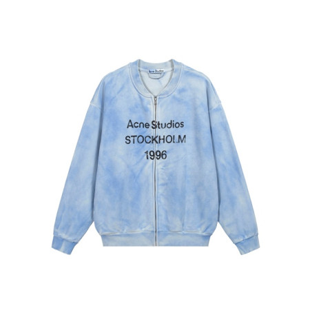 아크네 남/녀 집업 맨투맨 - Acne Unisex Zip-up Tshirt - anc5255x