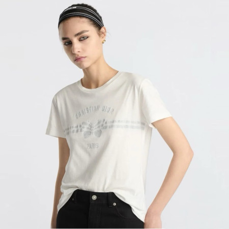 디올 여성 라운드 티셔츠 - Dior Womens Round Tshirt - dic5258x