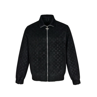 루이비통 남성 집업 재킷 - Louis vuitton Mens Zip-up Jacket - lvc5265x