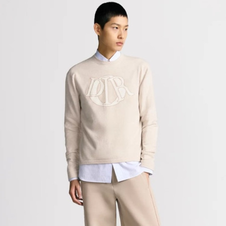디올 남성 라운드 스웨터 - Dior Mens Round Sweater - dic5291x