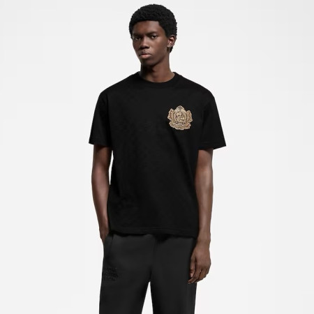 루이비통 남성 라운드 반팔 티셔츠 - Louis vuitton Mens Round Tshirt - lvc5299x