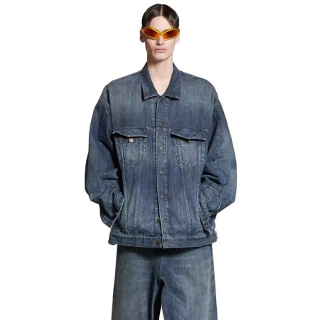 발렌시아가 남성 데님 자켓 - Balenciaga Mens Denim Jacket - bac5300x