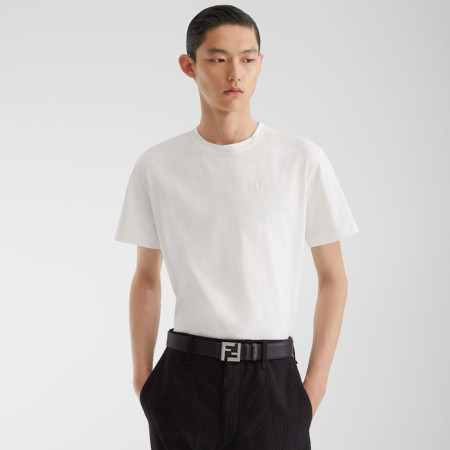 펜디 남성 라운드 반팔 티셔츠 - Fendi Mens Round Tshirt - fec5317x