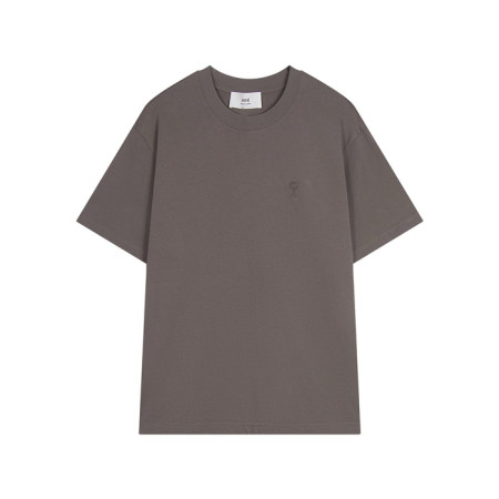 아미 남성 라운드 반팔티 - Ami Mens Round Tshirt - amc5320x