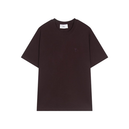 아미 남성 라운드 반팔티 - Ami Mens Round Tshirt - amc5322x