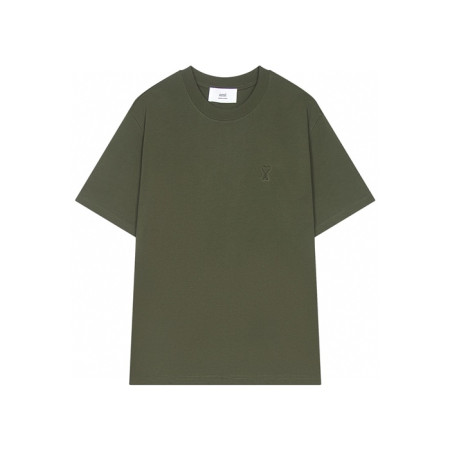 아미 남성 라운드 반팔티 - Ami Mens Round Tshirt - amc5323x