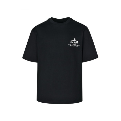 프라다 남성 라운드 반팔티 - Prada Mens Round Tshirt - prc5330x