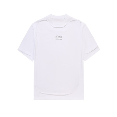 메종 마르지엘라 남성 라운드 반팔 티셔츠 - Maison Margiela Mens Round Tshirt - mac5365x