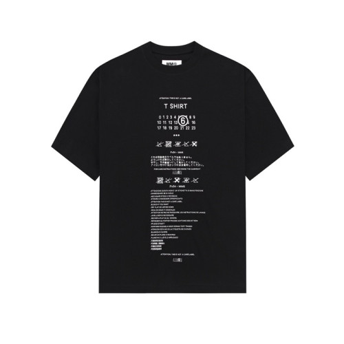 메종 마르지엘라 남성 라운드 반팔 티셔츠 - Maison Margiela Mens Round Tshirt - mac5368x