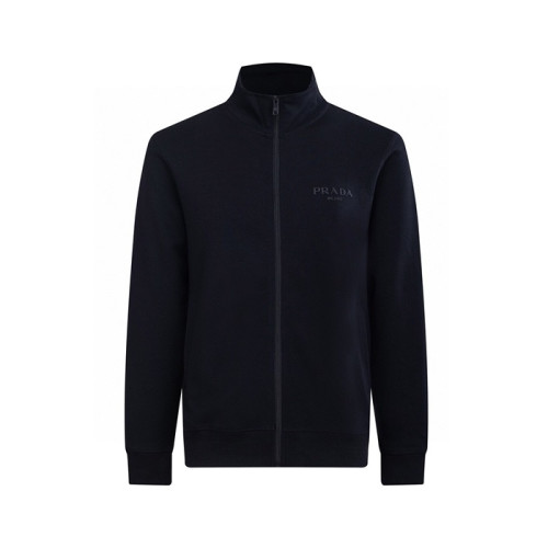프라다 남성 집업 맨투맨 - Prada Mens Zip-up Tshirt - prc5380x