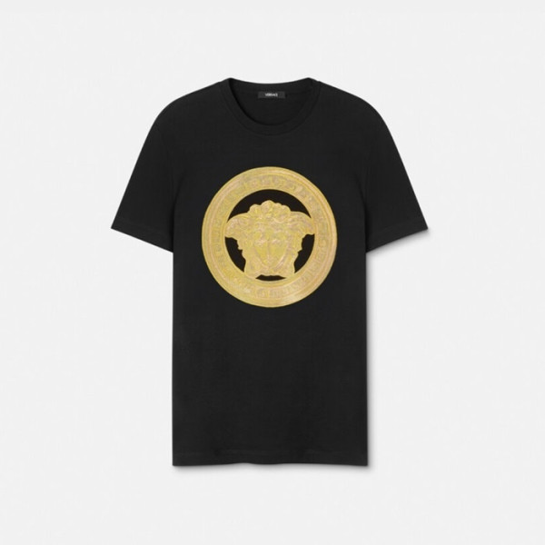 베르사체 남성 반팔 티셔츠 - Versace Mens Round Tshirt - vec5393x