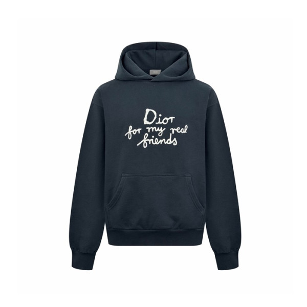 디올 남성 이니셜 후드티 - Dior Mens Initial Hoodie - dic5406x