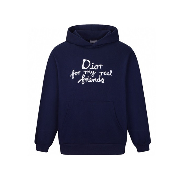 디올 남성 이니셜 후드티 - Dior Mens Initial Hoodie - dic5406x