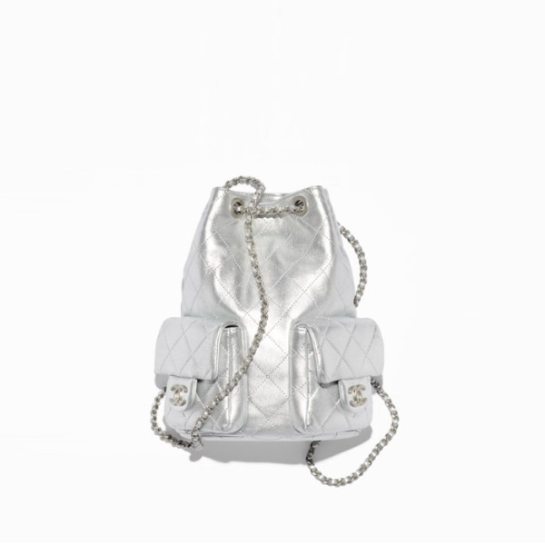 샤넬 여성 더블 포켓 백팩 - Chanel Womens 25C Back Pack - chb5001x