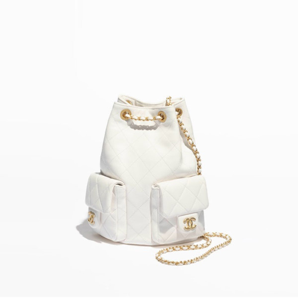 샤넬 여성 더블 포켓 백팩 - Chanel Womens 25C Back Pack - chb5002x