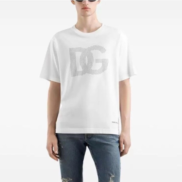 돌체앤가바나 남성 반팔 티셔츠 - Dolce&Gabbana Mens Round Tshirt - doc5417x