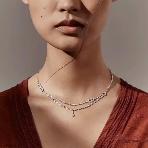 에르메스 여성 골드 네크리스 - Hermes Womens Gold Necklace - acc4268x