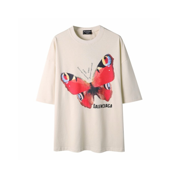 발렌시아가 남성 라운드 반팔 티셔츠 - Balenciaga Mens Round Tshirt - bac5426x