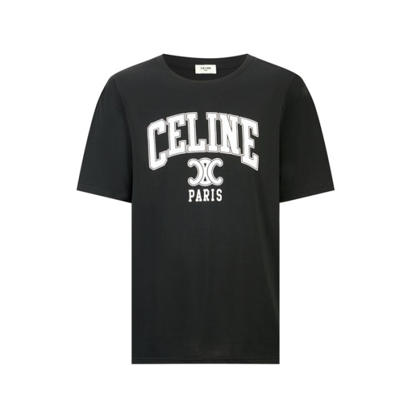 셀린느 남성 반팔 티셔츠 - Celine Mens Round Tshirt - cec5453x