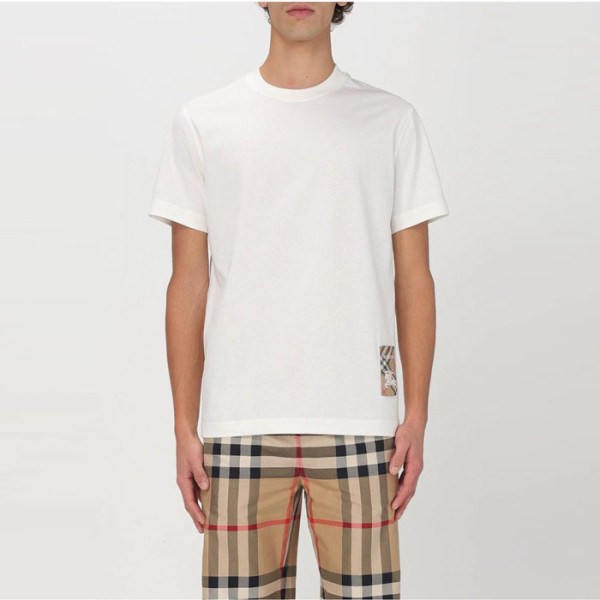 버버리 남성 반팔 티셔츠 - Burberry Mens Round Tshirt - buc5466x