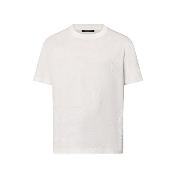 루이비통 남성 라운드 반팔 티셔츠 - Louis vuitton Mens Round Tshirt - lvc5472x