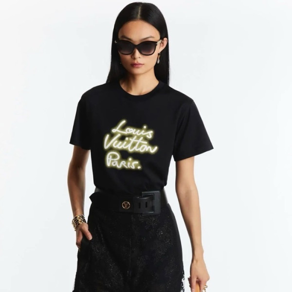 루이비통 여성 반팔 티셔츠 - Louis vuitton Womens Round Tshirt - lvc5508x