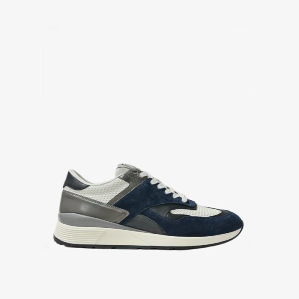 에르메네질도 제냐 남성 트리플 스티치 스니커즈 - Ermenegildo Zegna Mens Triple Stitcht Sneakers - zes5536x